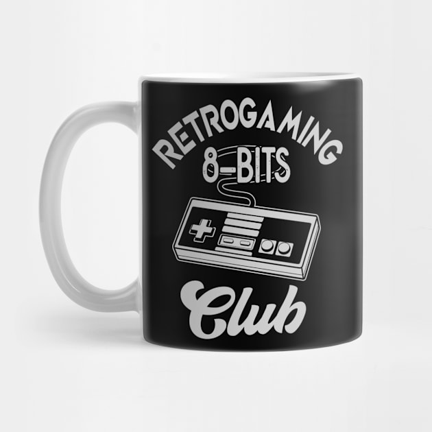 Retrogaming 8-Bits Controller Gamer Gift by Foxxy Merch